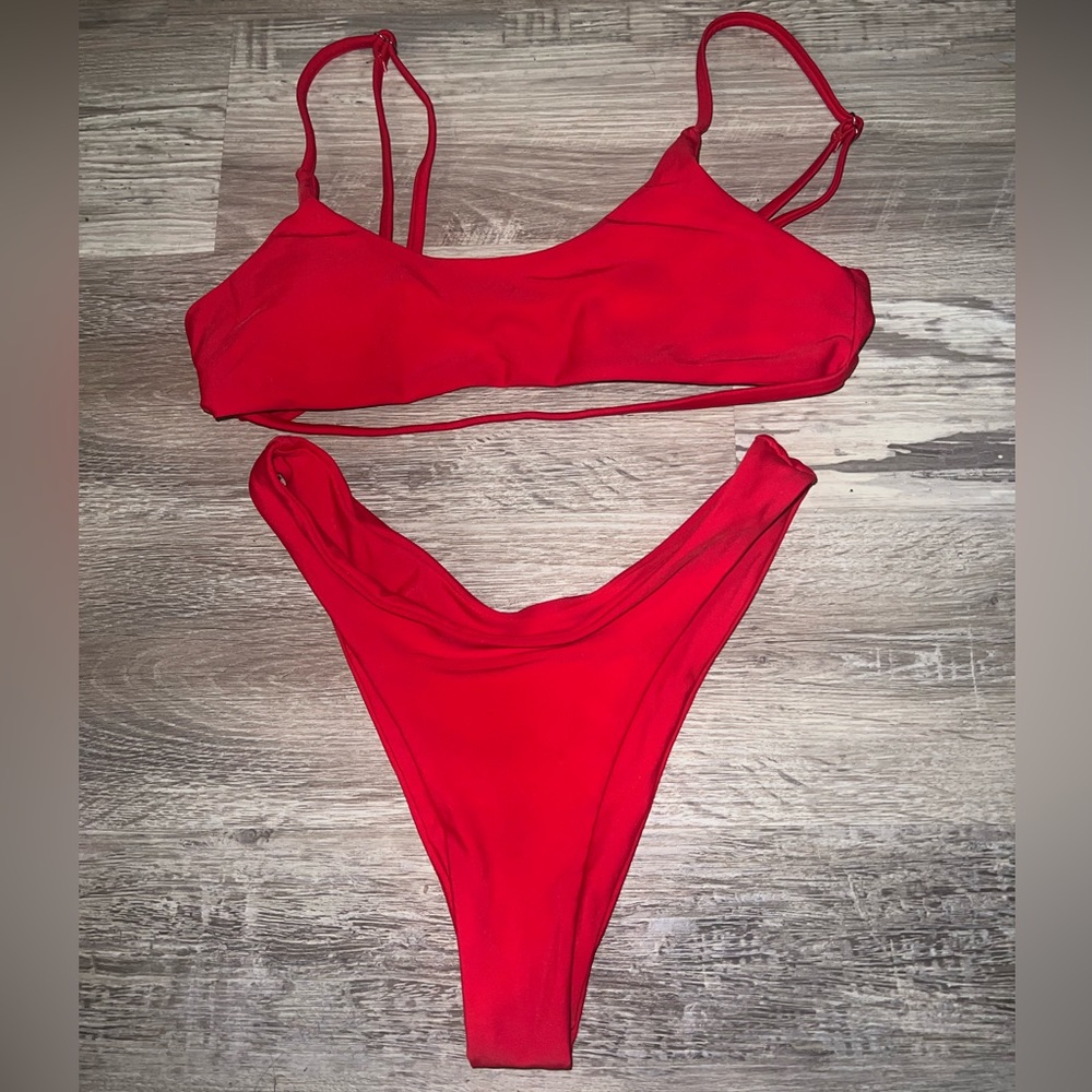 Red bikini